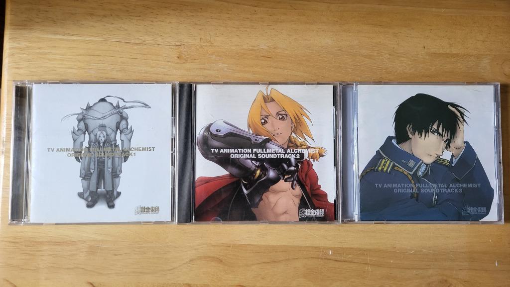 Lot CD Fullmetal Alchemist 1 à 3 OST Soundtrack, Enlèvement, Comme neuf
