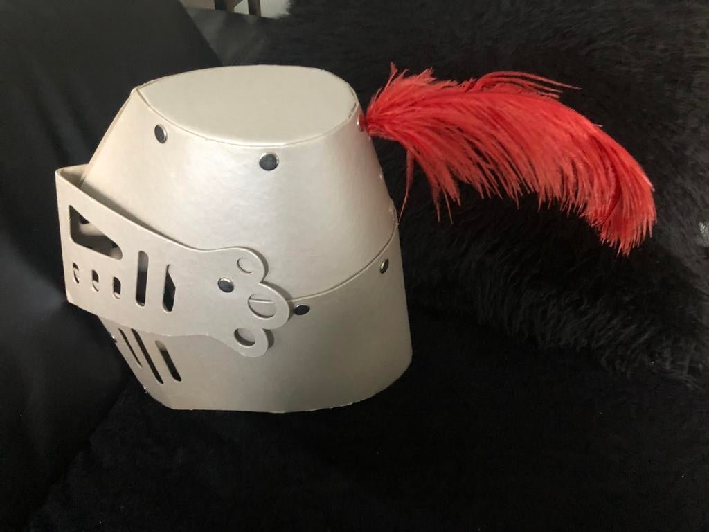 Casque de chevalier pour enfant avec visière amovible, Enlèvement, Utilisé