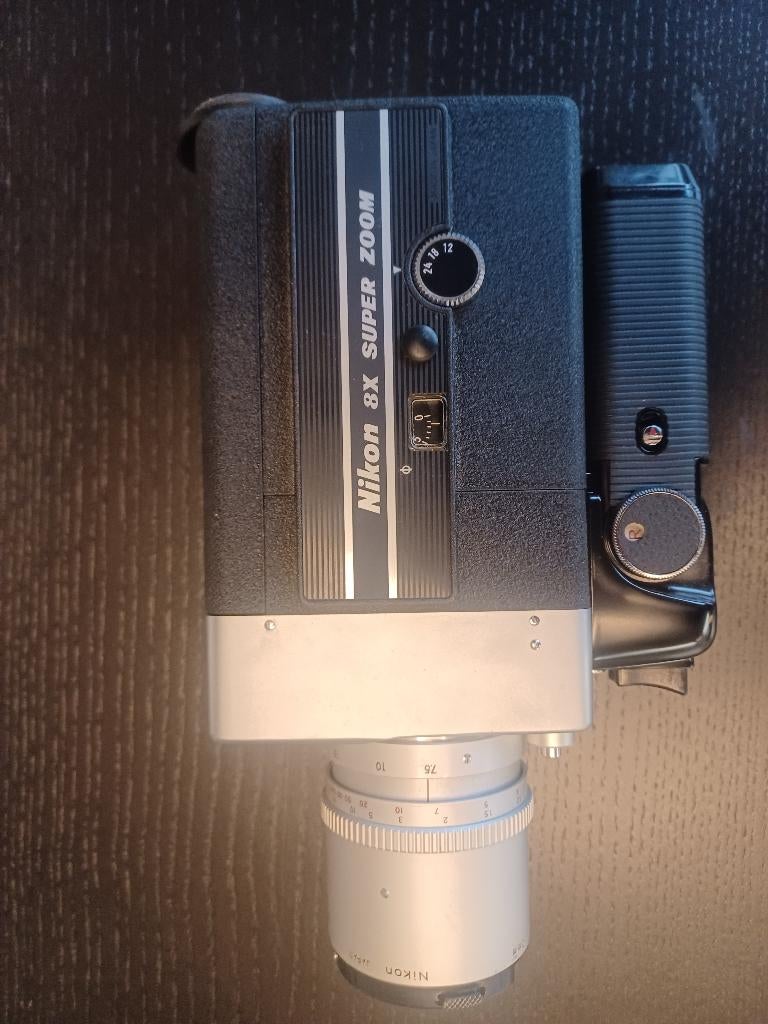 NIKON 8 X Superzoom-Super 8 filmcamera, Ophalen, Filmcamera