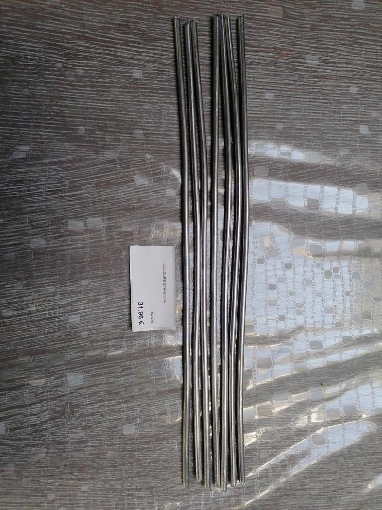 Baguette de soudure à l'étain 33%, Enlèvement, Neuf