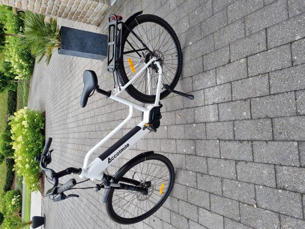 Electr. damesfiets., Fietsen en Brommers, Ophalen, Zo goed als nieuw