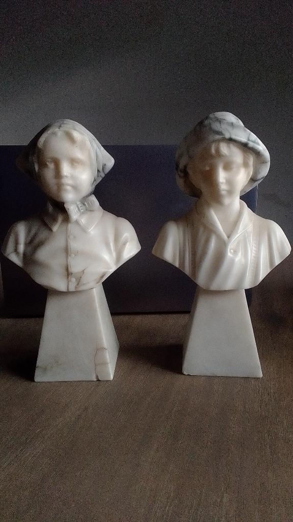 buste statuette, Ophalen