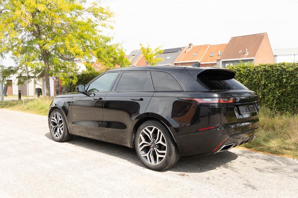 Land Rover Velar 3.0D R-Dynamic HSE * MOTORSCHADE * EXPORT, Auto's, Land Rover, Range Rover Velar, Zwart, Leder, Bedrijf