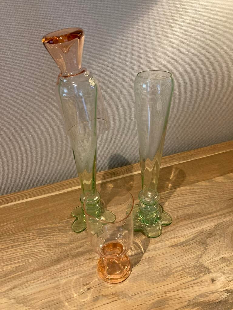 Karaffen Borek Sipek, Ophalen