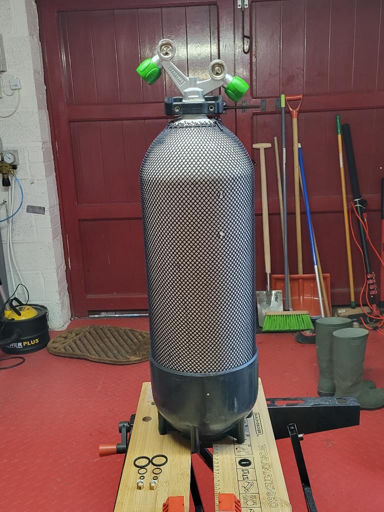 Nitrox 15L 230 bar duikfles, Watersport en Boten, Duiken, Ophalen, Gebruikt, Duikfles