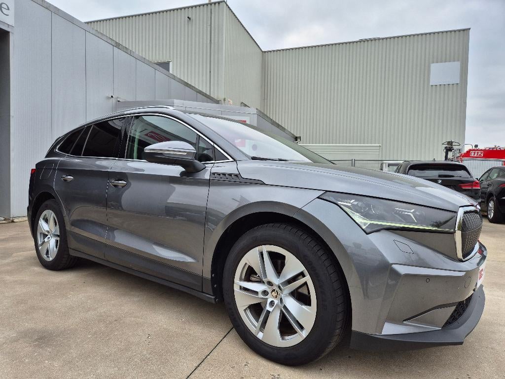 Skoda Enyaq iV 60 // 2022 !!, Auto's, Skoda, Automaat, Zwart, https://public.car-pass.be/vhr/19d6ac64-811c-45fd-802c-9e823ded3b62?lang=fr?lang=fr