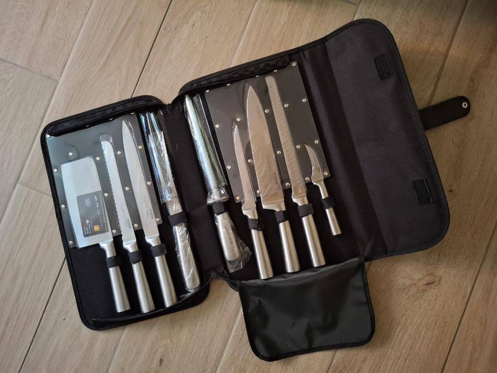 9-delige messenset Masterline exclusive edelstahl, Huis en Inrichting, Keuken | Bestek, Ophalen