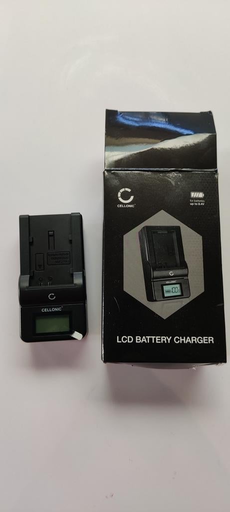 LCD battery charger cellonic, Audio, Tv en Foto, Foto | Flitsers, Ophalen