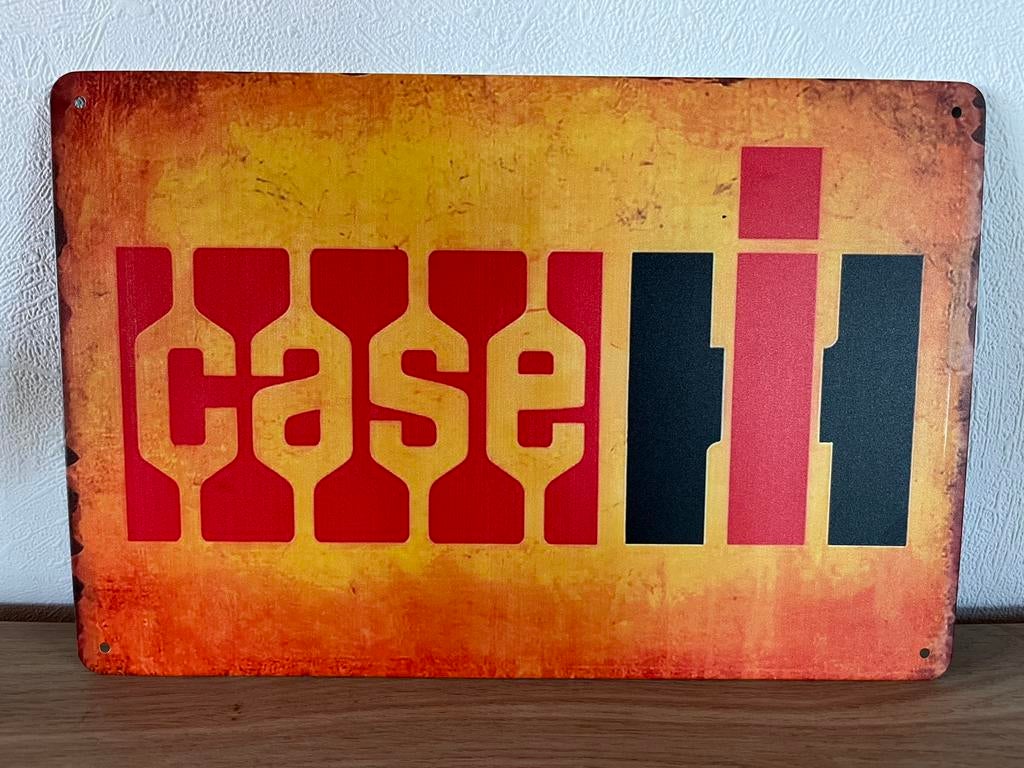 Plaque metallique Case tracteur, Collections, Marques & Objets publicitaires, Enlèvement ou Envoi