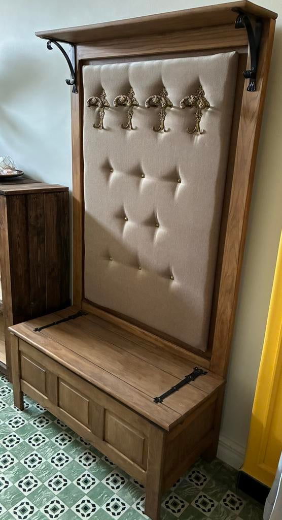 Kapstok, Huis en Inrichting, Woonaccessoires | Kapstokken, Ophalen, 200 cm of meer, Zo goed als nieuw, Staande kapstok