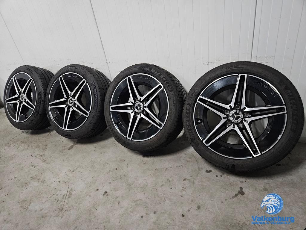 6-7mm! Originele Mercedes AMG C300E Hybrid W206 18 inch bree, 18 inch, Gebruikt, -, -
