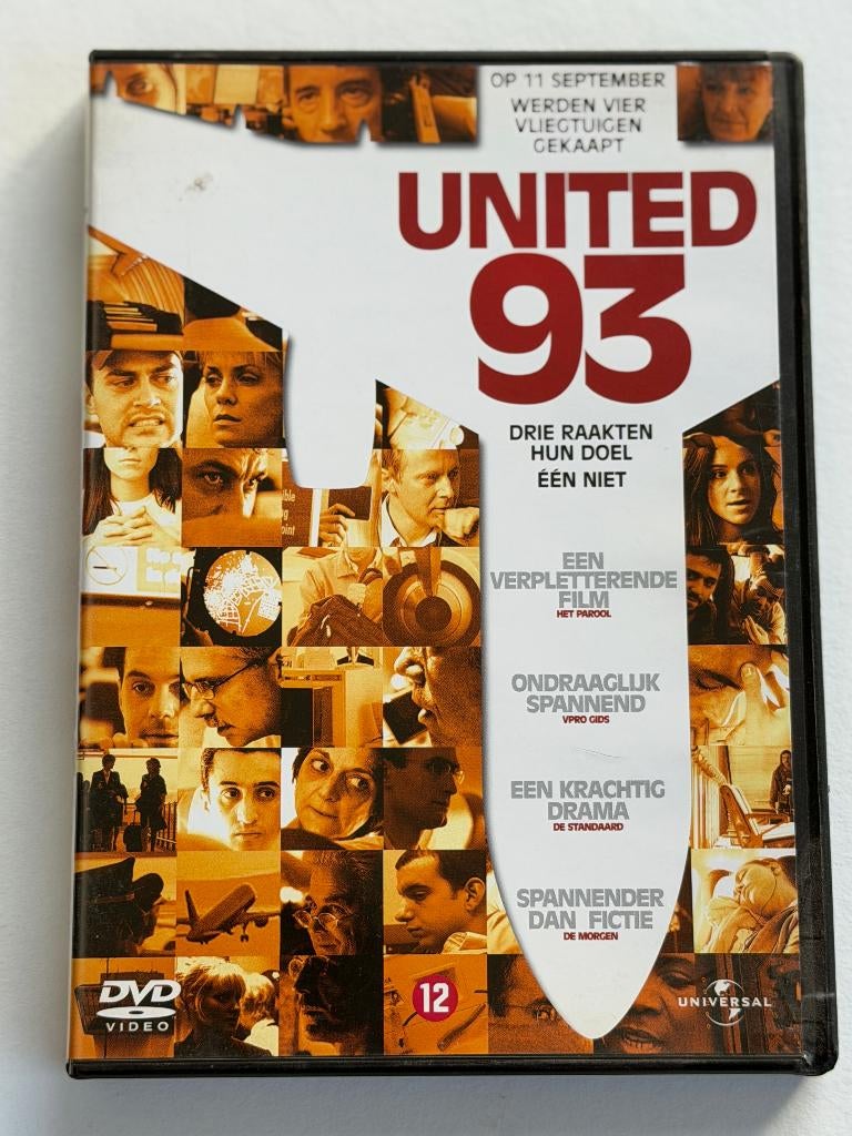 United 93 (DVD), CD & DVD, DVD | Drame, Utilisé, Drame historique, À partir de 12 ans, Enlèvement ou Envoi