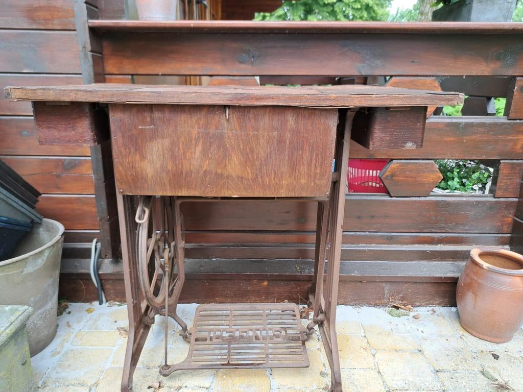 oude naaimachine Singer, Antiek en Kunst, Ophalen