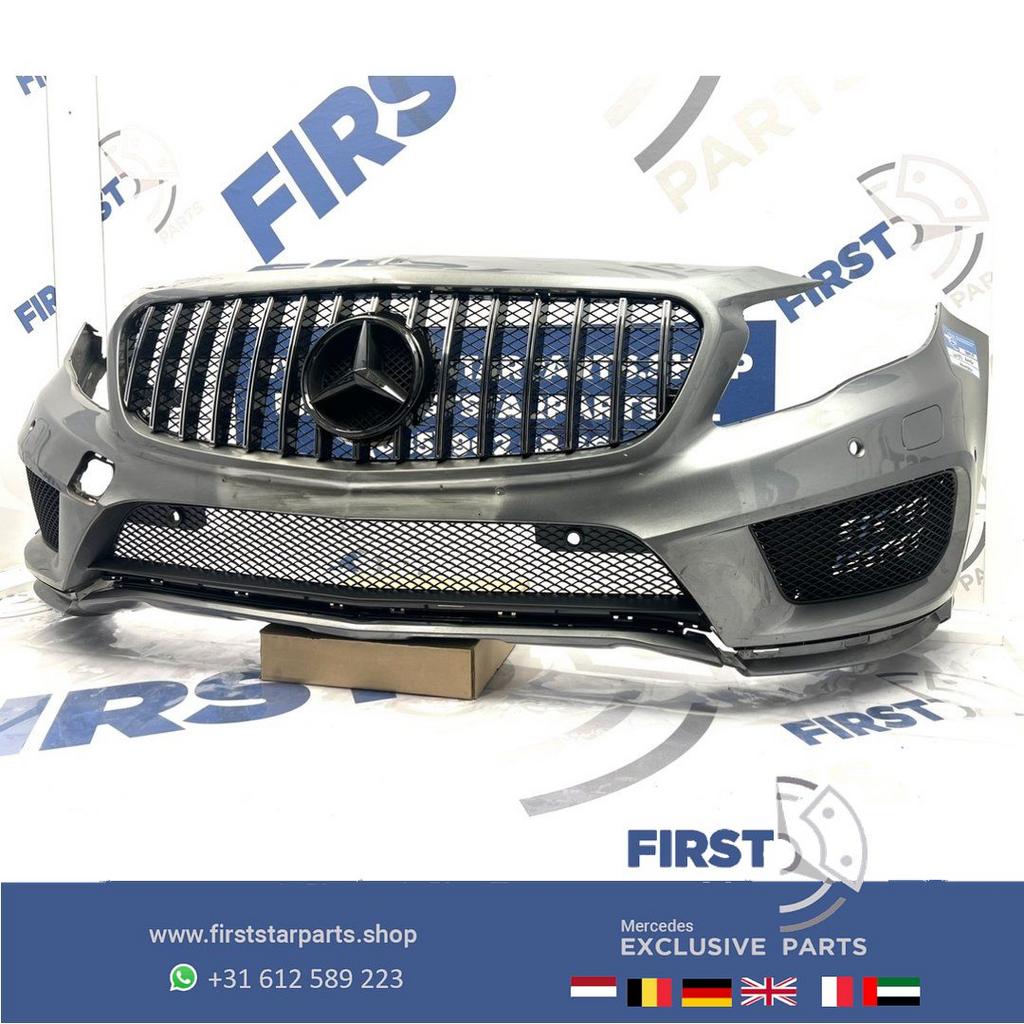 W156  GLA AMG BUMPER X156 GT VOORBUMPER ZWART WIT GRIJS PRE-, Utilisé, -, Avant, -