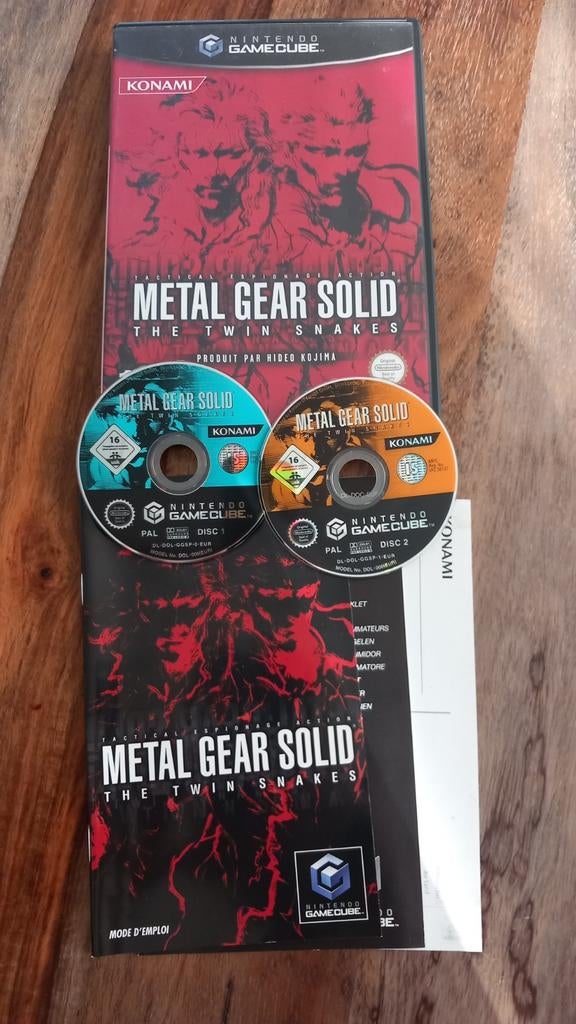 Metal Gear Solid Twin Snakes Gamecube FR Nintendo MGS Kojima, Enlèvement ou Envoi