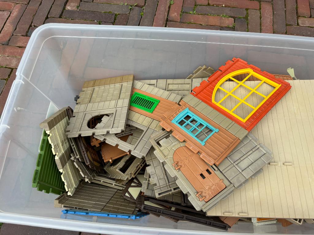 Playmobil muren, Ophalen, Gebruikt, Los Playmobil