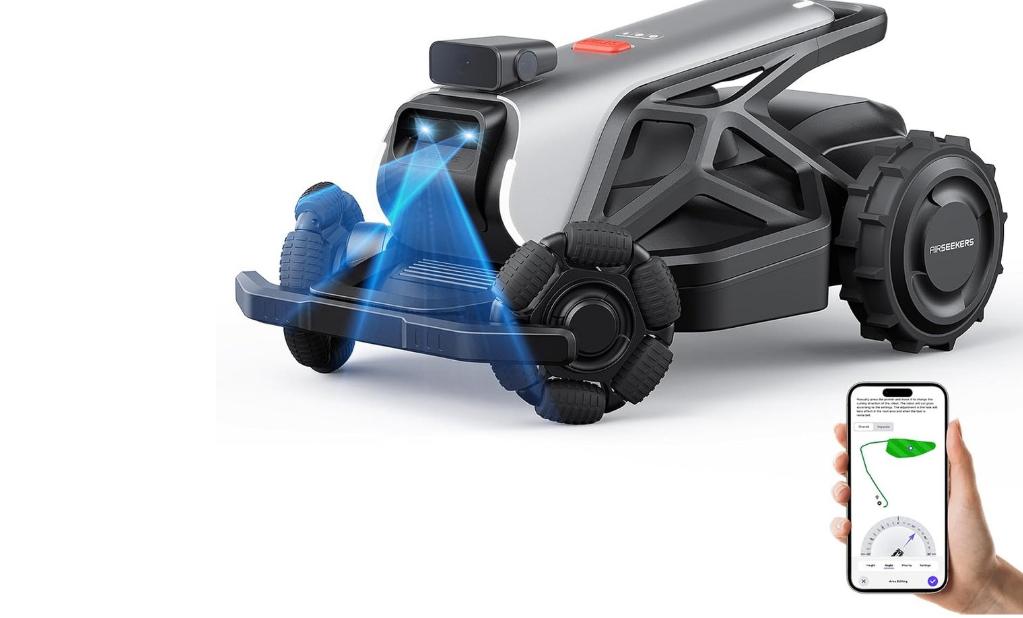 AirSeekers elektrische Robotmaaier nieuw in doos, Ophalen, Bestuurbaar via app, Nieuw, Airseerkers