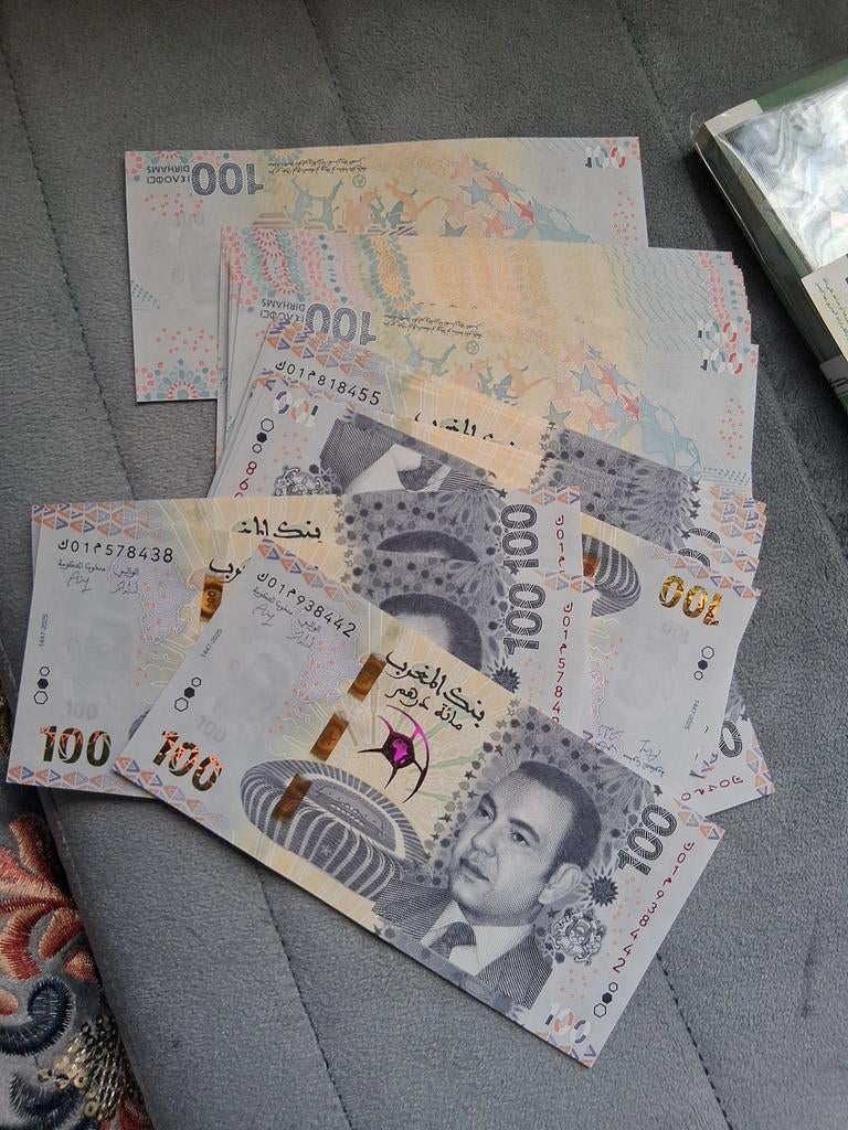 J’ai 130 billets de 100dh, Timbres & Monnaies, Billets de banque | Asie, Enlèvement ou Envoi