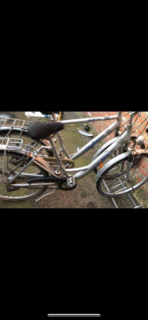 Heren en dames fietsen, Fietsen en Brommers, Ophalen, Zo goed als nieuw, 28 inch