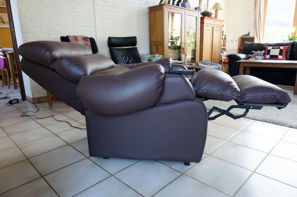 Fauteuil électrique releveur, Maison & Meubles, Enlèvement, Utilisé, Synthétique