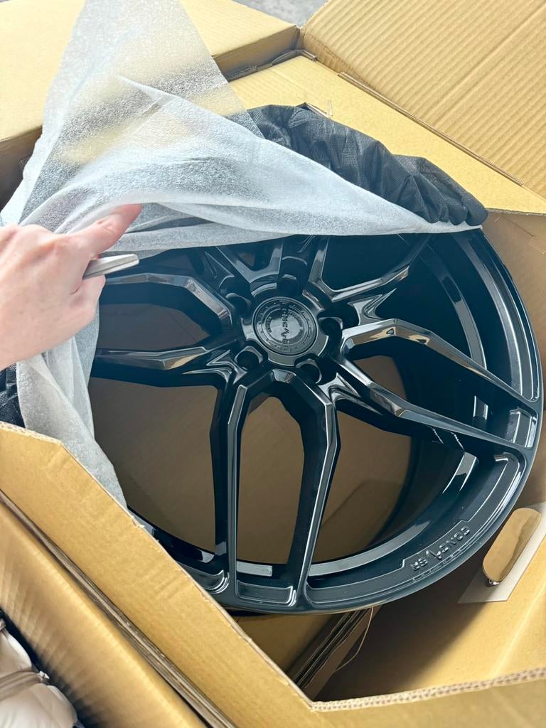 Concaver velgen 20” + banden Vredestein, Ophalen, Gebruikt, Banden en Velgen, All Season