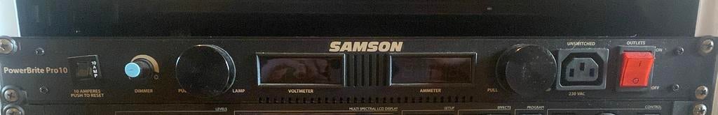 Samson powerebrite pro 10, Ophalen, Gebruikt