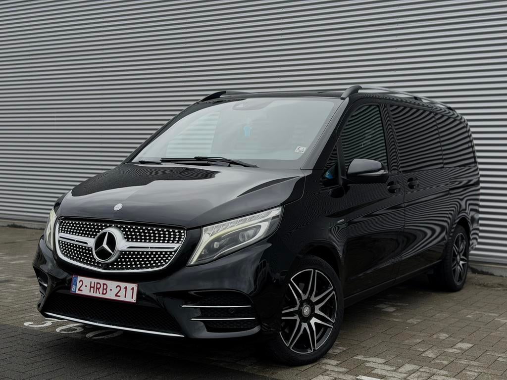 Mercedes-Benz V250d AMG LINE 2017 Euro 6b, Automaat, Zwart, Bedrijf, Diesel