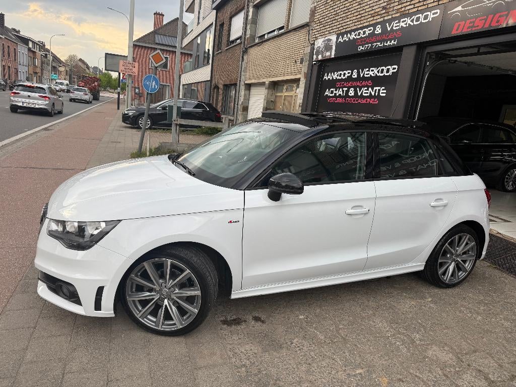 Audi A1 1.2 TFSI S-Line 2015.. Audi-laptop, Auto's, Euro 5, A1, Wit, Bedrijf
