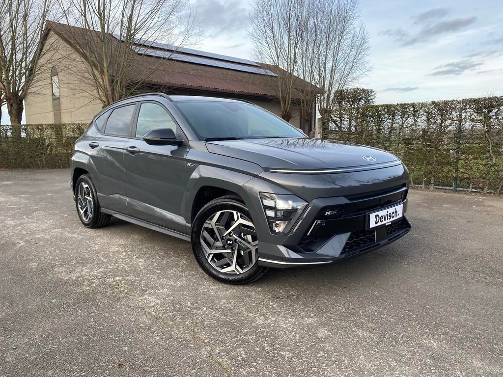 Hyundai KONA HEV 1.6 GDi DCT FEEL N-LINE 129 D6 DEMO, Auto's, Hyundai, Stof, Gebruikt, Euro 6, 4 cilinders