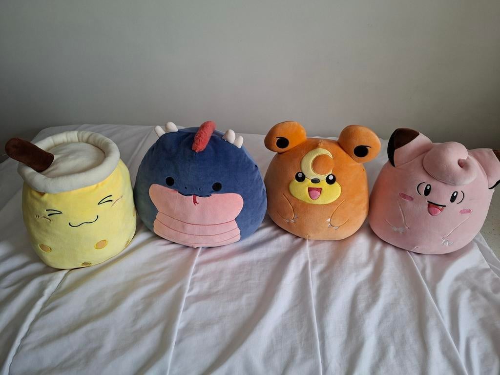 pokemon squishmallow en andere in 1 lot als nieuw, Ophalen of Verzenden, Squishmallow