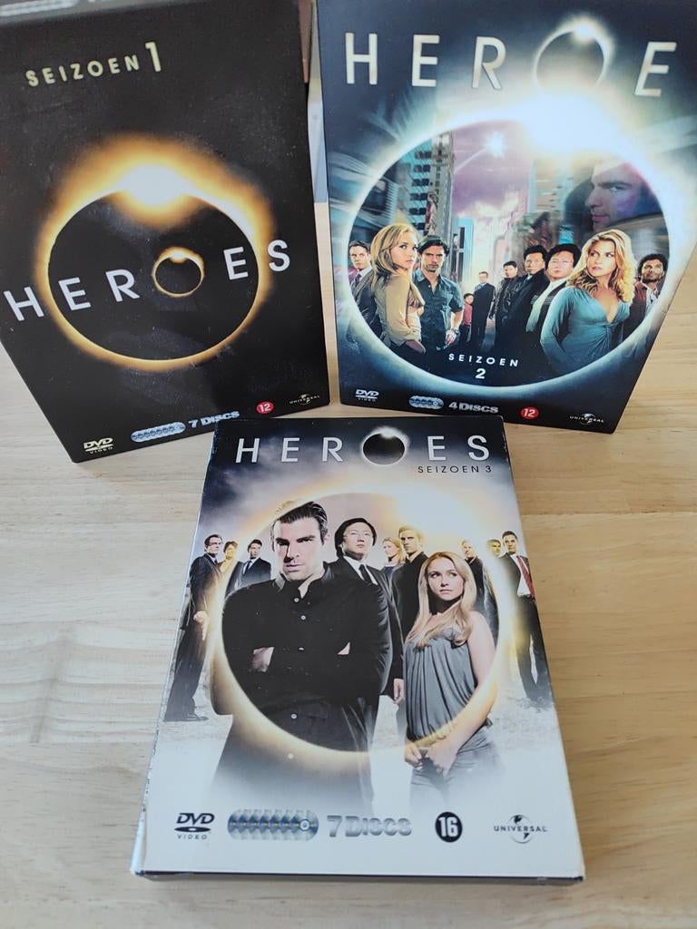 Heroes boxset 1 - 2 & 3 SF/Fantasy series, CD & DVD, DVD | Science-Fiction & Fantasy, Enlèvement ou Envoi, Fantasy, Coffret