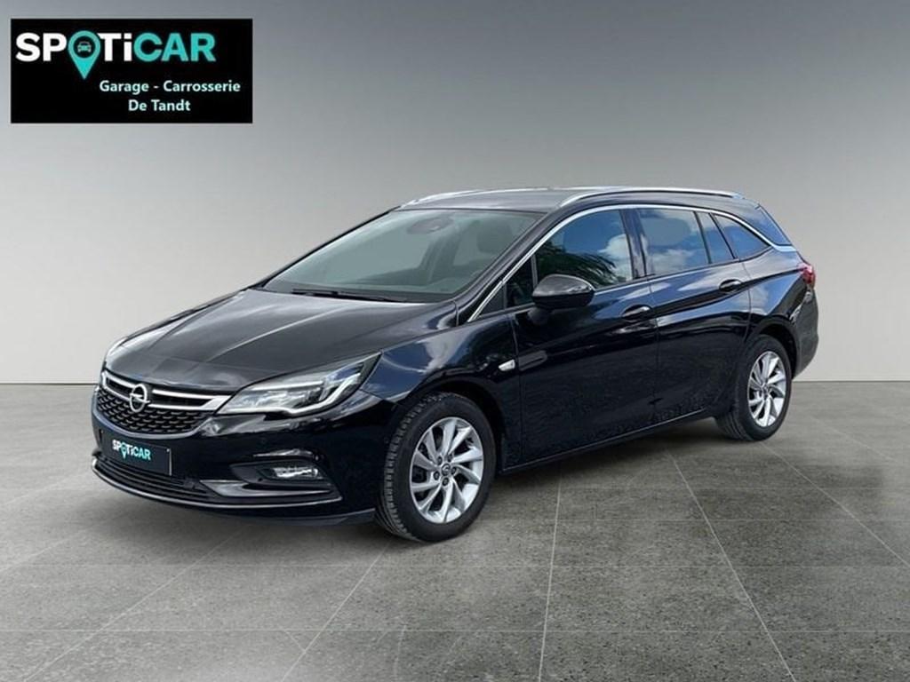 Opel Astra Sports Tourer Dynamic 1.4 Turbo M6 125 Pk zeer g, Auto's, Euro 6, Zwart, Bedrijf, https://public.car-pass.be/vhr/2dfc41b3-f5ad-4a6e-b1a6-c9725adc683e