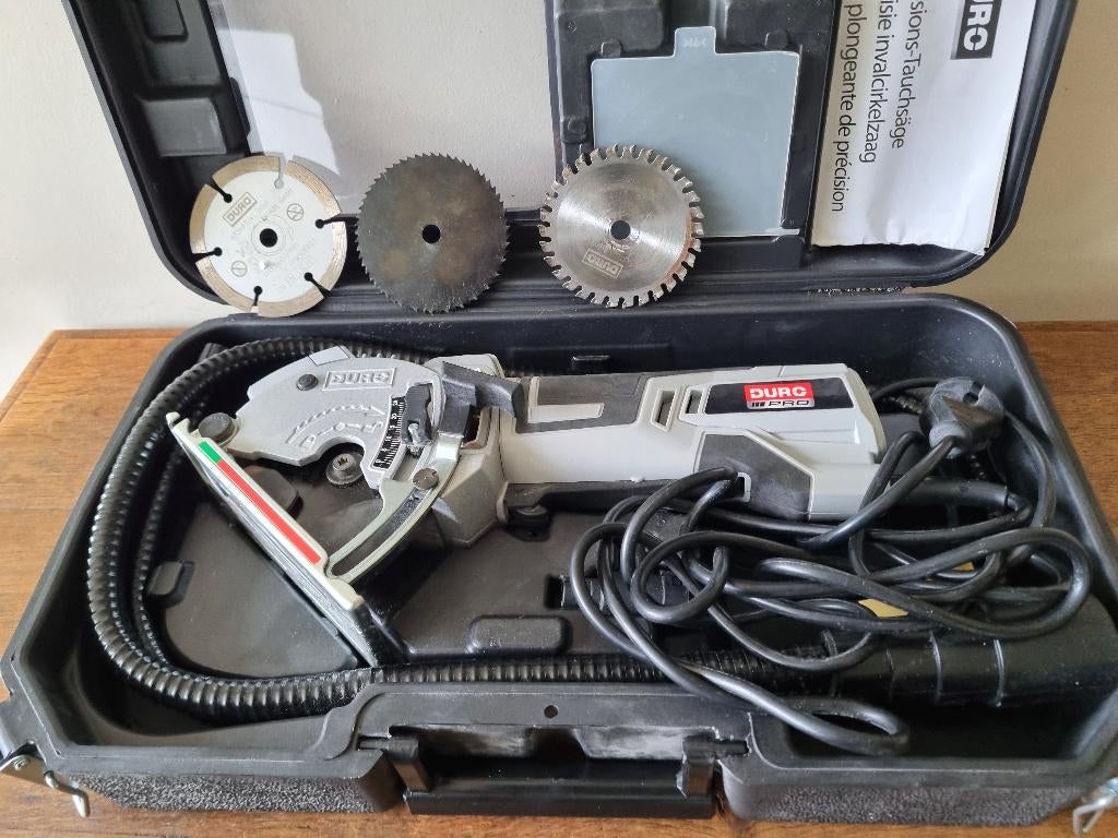 Precisie invalcirkelzaag, Enlèvement, Utilisé