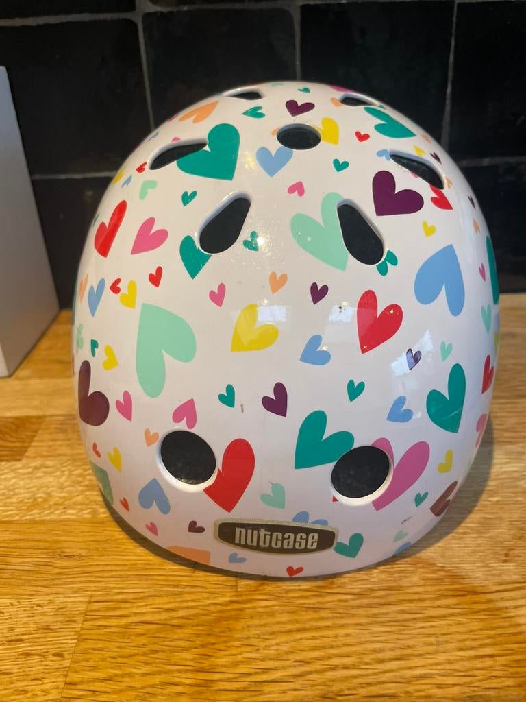 Fietshelm Nutcase, Fietsen en Brommers, Ophalen, Zo goed als nieuw, XS, Jongen of Meisje