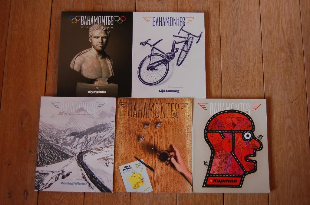 Wielertijdschrift, Bahamontes, 5 stuks, Boeken, Ophalen, Gelezen, Overige sporten