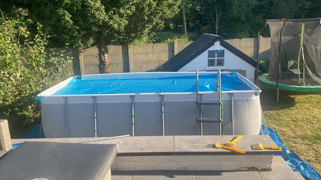 Zwembad, Tuin en Terras, Ophalen, Zo goed als nieuw