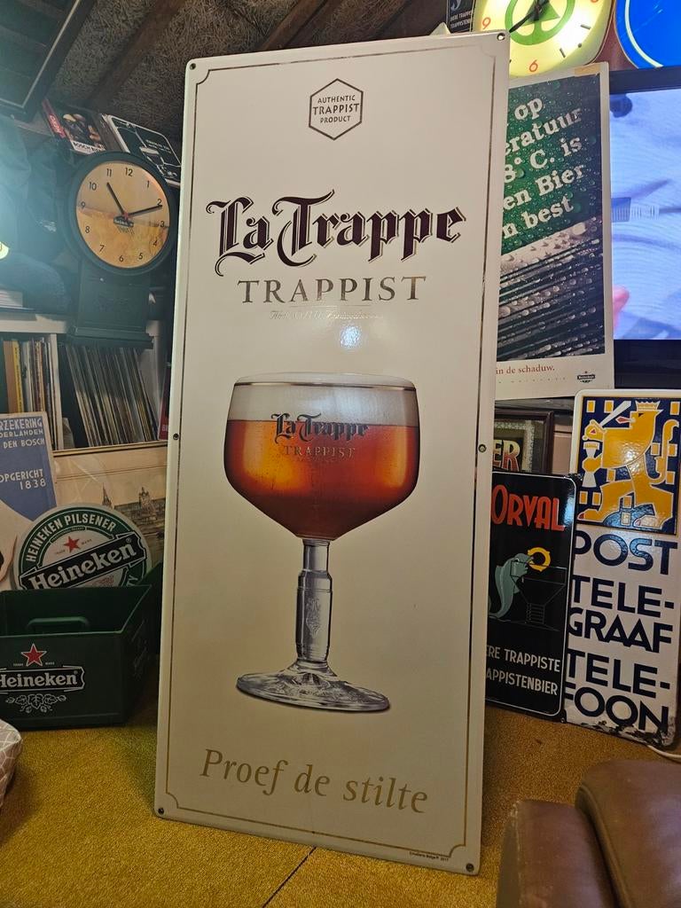 La trappe emaille, Verzamelen, Ophalen, La Trappe