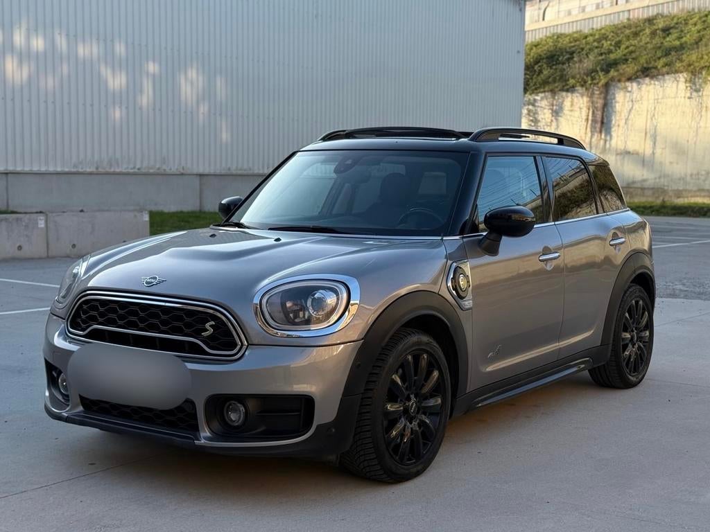 MINI COUNTRYMAN SE ALL4 • HYBRIDE • OPENDAK • 4x4 • GEKEURD, Autos, Mini, Cuir, Argent ou Gris, Achat, Euro 6