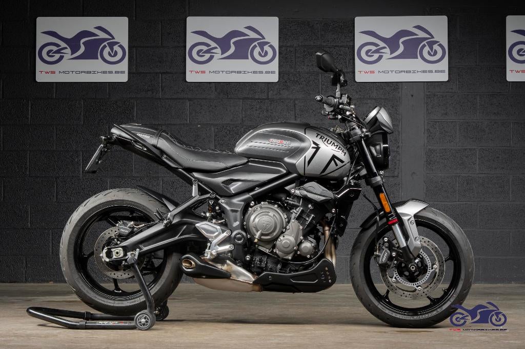 Triumph Trident 660 - 6.795 km, Motos, Motos | Triumph, Permis Moto A, Entreprise, Plus de 35 kW, Contrôle de traction