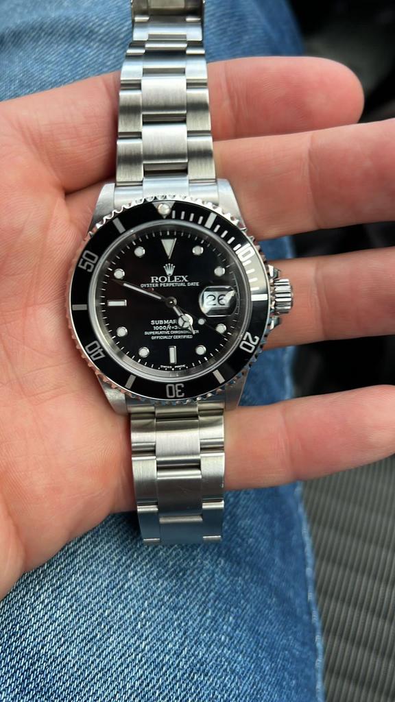 Rolex submariner 2000 16610, Enlèvement ou Envoi, Comme neuf, Rolex