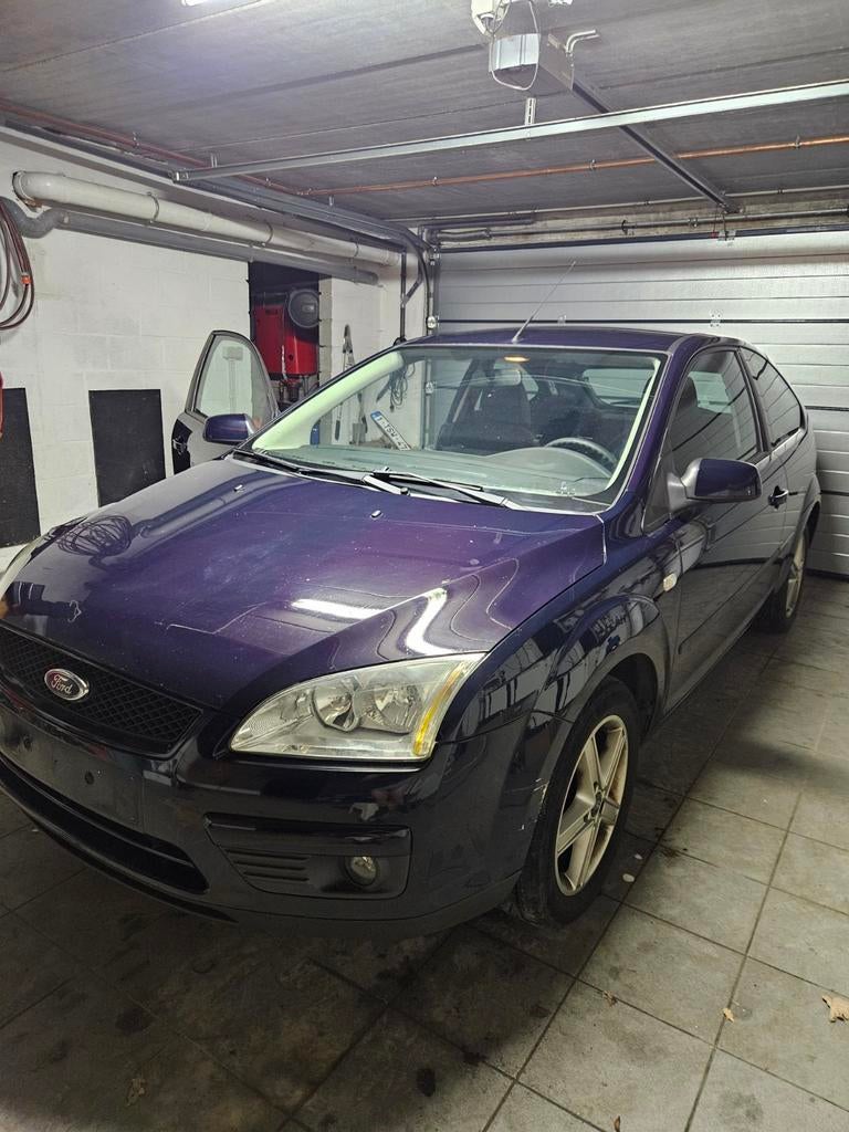 Ford Focus 1.6 diesel 90pk, Auto's, 1596 cc, Stof, Blauw, Grijs