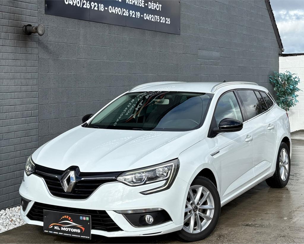 RENAULT MÉGANE LIMITED 1.2TCE 2018 104 000KM CARPASS EURO 6B, Autos, Achat, Euro 6, Entreprise, Boîte manuelle