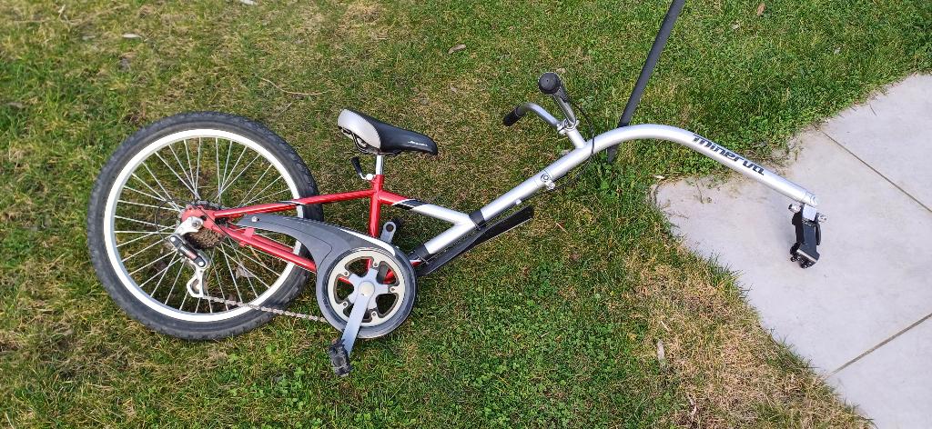 Aanhangfiets minerva, Fietsen en Brommers, Ophalen, Gebruikt, Opvouwbaar, Minerva