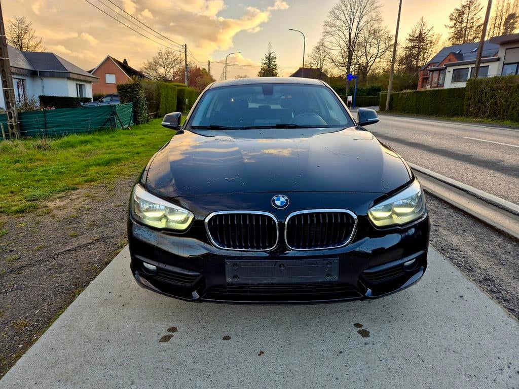 BMW 116d Coupé "Très Propre" Facelift Airco, Bluetooth, Auto's, BMW, 1 Reeks, 1600 cc, Zwart, Bedrijf