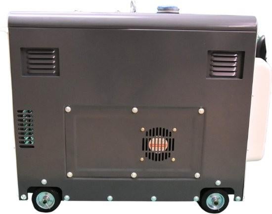 Stroomgroep/generator Diesel 8500w nieuw 24mnd garantie, Neuf, 5 à 10 kVA, Enlèvement ou Envoi, Démarrage électrique