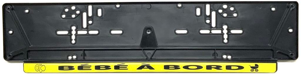 Kentekenplaathouder „BABY ON BOARD”, ., Nieuw, Ophalen of Verzenden, .