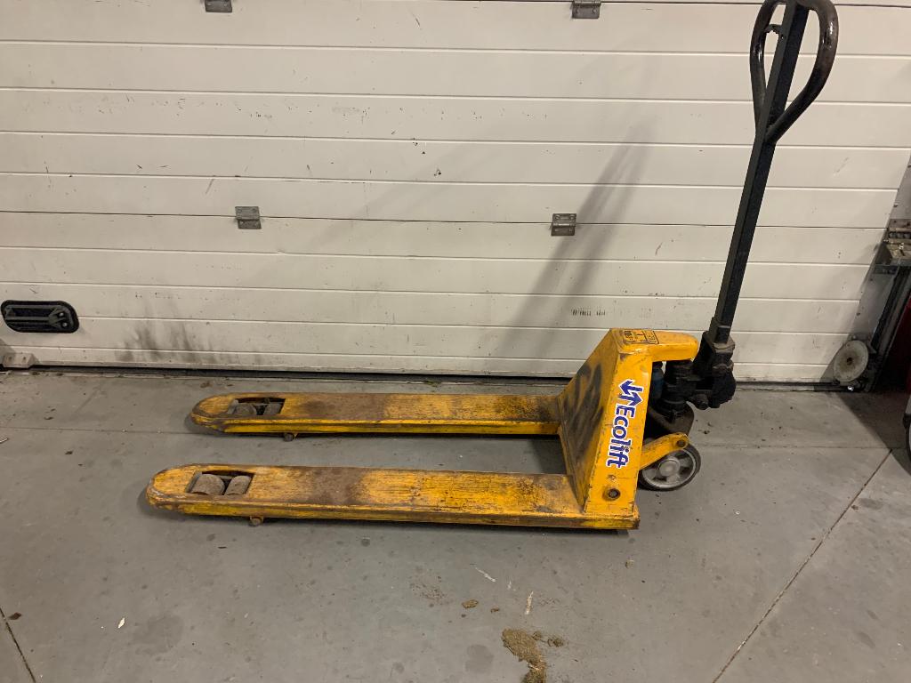 transpallet, Doe-het-zelf en Bouw, Palletwagens en Pompwagens, Ophalen, Gebruikt