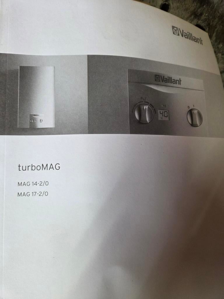 Vaillant TurboMag 14/17 badverwarmer, Enlèvement