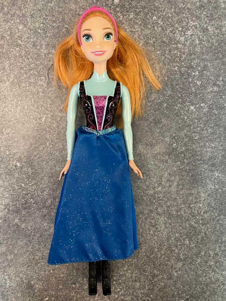 Barbie Anna, La Reine des neiges, Mattel 2013, Enfants & Bébés, Jouets | Poupées, Comme neuf, Barbie, Enlèvement ou Envoi