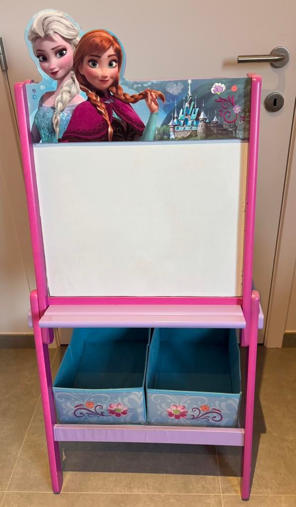 Frozen teken & krijtbord, Enlèvement, Comme neuf, Tableau noir